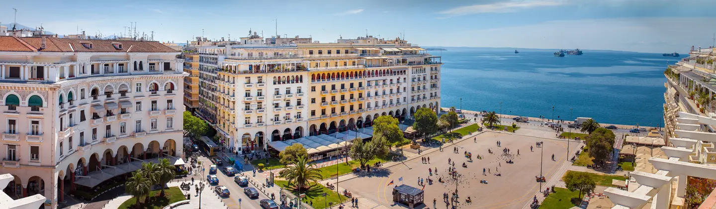 Thessaloniki city center - Aristotelous square